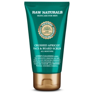Raw Naturals Crushed Apricot Face & Beard Scrub 75 ml Produktbild