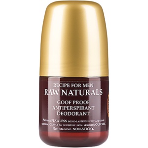 Raw Naturals by Recipe for Men Goof Proof Antiperspirant Deodorant 60 ml produktbillede