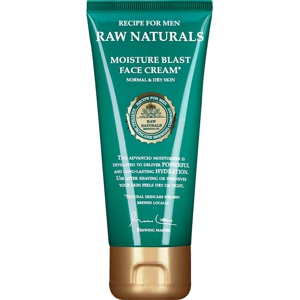 Raw Naturals by Recipe for Men Moisture Blast Face Cream 100 ml produktbillede