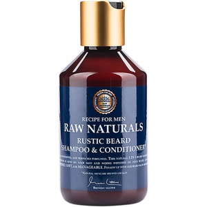Raw Naturals by Recipe for Men Rustic Beard Shampoo & Conditioner 250 ml produktbillede