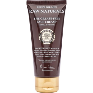 Raw Naturals by Recipe for Men The Grease-Free Face Cream 100 ml produktbillede