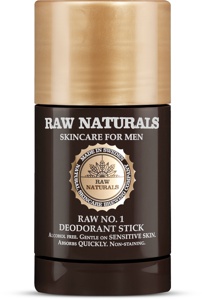 Raw Naturals by Recipe for Men No1 Deodorant Stick 75 ml produktbillede