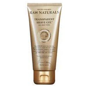 Raw Naturals Transparant Shaving Gel - 100 ml. produktbillede