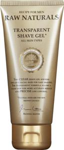Raw Naturals Transparent Shaving Gel produkt bild