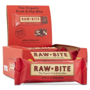 RawBite Apple Cinnamon 12-pak produktbillede