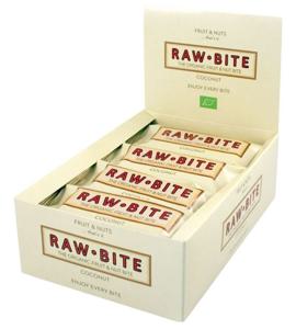 Rawbite Coconut, 12-pack produkt bild