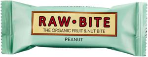 Rawbite Frukt & Nötbar Jordnöt 50 g produkt bild