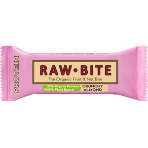 Raw Bite Frukt- & Nötbar Mandel Protein, 45 g produkt bild