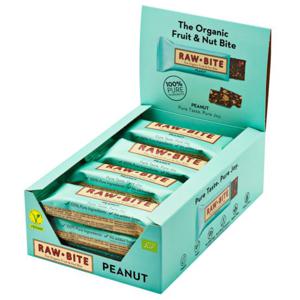 Rawbite Frukt- & Nötbar Peanut 50 g 12-pack produkt bild