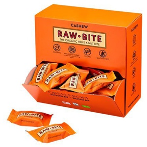 Rawbite Officebox Cashew 45x15g Økologisk produktbillede