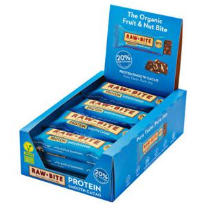 Rawbite Protein Kakao Smooth EKO 45 g 12-pack produkt bild