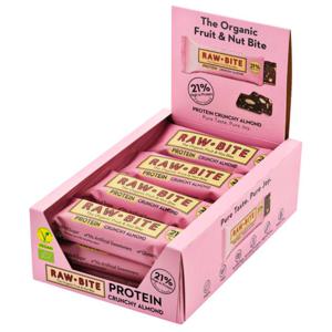 Rawbite Proteinbar Crunchy Mandel EKO 45 g 12-pack produkt bild