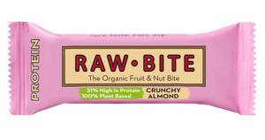 Rawbite Proteinbar Crunchy Mandel EKO 45 g produkt bild