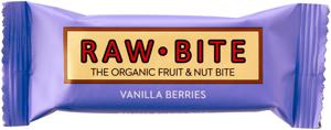 Rawbite Vanilla Berries 50 g produkt bild