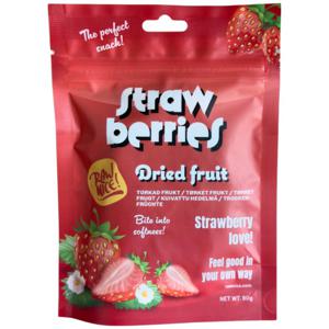 Rawnice Torkad Jordgubbar, 80 g produkt bild