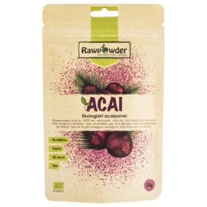 Rawpowder Acaipulver 50 g produkt bild