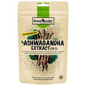 Rawpowder Ashwagandha Extract 70 g produkt bild