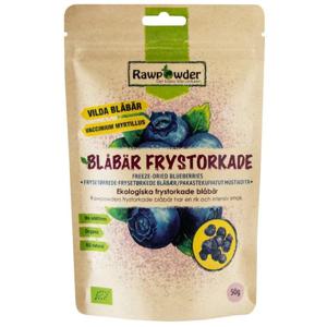 Rawpowder Blåbär Frystorkade 50 g produkt bild