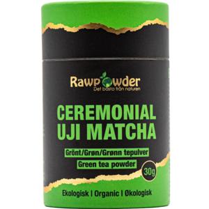 Rawpowder Ceremonial UJI Matcha-pulver 30 g produkt bild