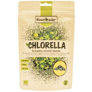 Rawpowder Chlorella 300 tabletter produkt bild