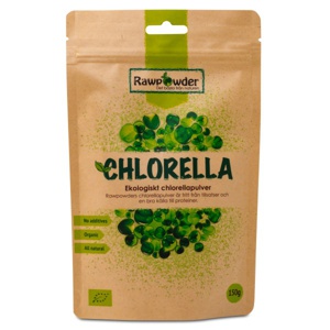 RawPowder Chlorellapulver 150 g produktbillede