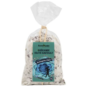 Rawpowder Guérande Celtic Havssalt − Bretagnes Alger 250 g produkt bild