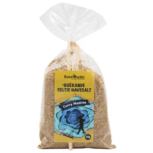 Rawpowder Guérande Celtic Havssalt − Curry Madras 250 g produkt bild
