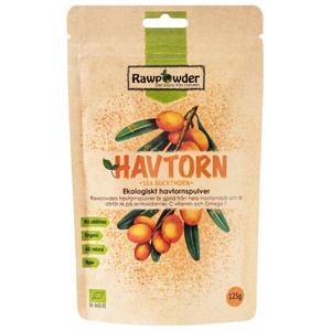 Rawpowder Havtornspulver, 125 g produkt bild
