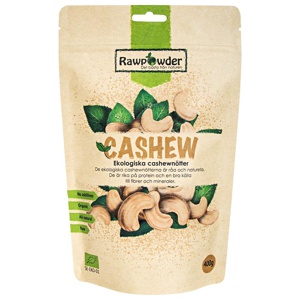 Ekologiska Cashewnötter 400 g produkt bild