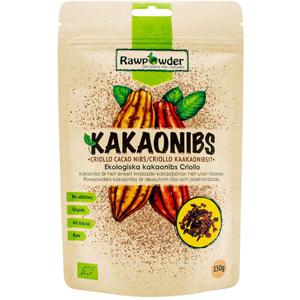 Rawpowder Kakaonibs Criollo 150 g produkt bild