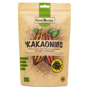 RawPowder Kakaonibs Criollo 300 g produktbillede