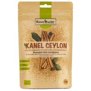 RawPowder Kanel Ceylon 125 g produktbillede