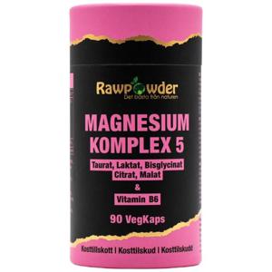 Rawpowder Magnesium Komplex 5, 90 kapslar produkt bild