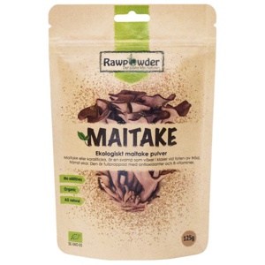 Rawpowder Maitake pulver 125 g produkt bild