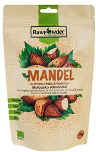 Rawpowder Mandel EKO, 250 g produkt bild