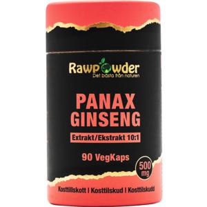 Rawpowder Panax Ginseng Extrakt, 90 kaps produkt bild