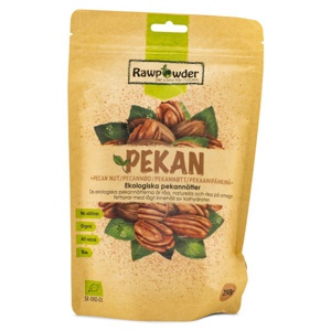 RawPowder Pekannøder ØKO 250 g produktbillede