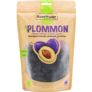 Rawpowder Plommon Torkade Urkärnade 350 g EKO produkt bild