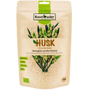 Rawpowder Psylliumfröskal 250 g produkt bild