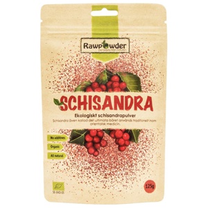 Rawpowder Schisandra Pulver 125 g produkt bild