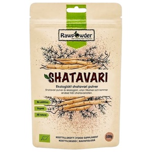 Rawpowder Shatavari Eko, 100 g produkt bild