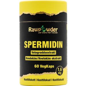 Rawpowder Spermidin 1,6 mg 60 kapslar produkt bild