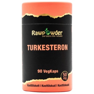 Rawpowder Turkesteron 50mg 90kaps produkt bild