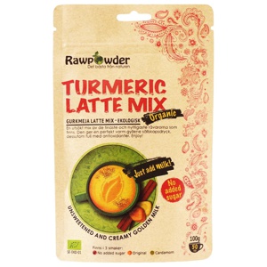 Rawpowder Turmeric Latte Mix No added sugar 100 g produkt bild