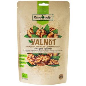 Rawpowder Valnötter Halvor 250 g produkt bild
