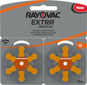 Rayovac Extra Advanced Act 13 12 st produkt bild