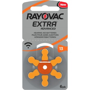 Rayovac Extra Advanced act 13 høreapparatbatteri 6 stk produktbilde