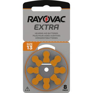 Rayovac Extra Hörapparatsbatterier 13 Orange 8st produkt bild
