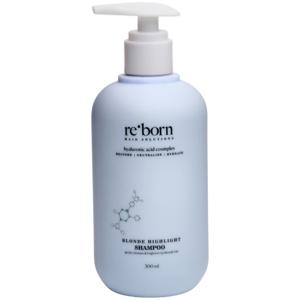 Re-Born Hair Solution Re-Born Hairsolutions Blonde Highlight Shampoo 300 ml produkt bild