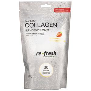 Re-fresh Superfood Collagen Blended Premium Jordgubb 150 g produkt bild